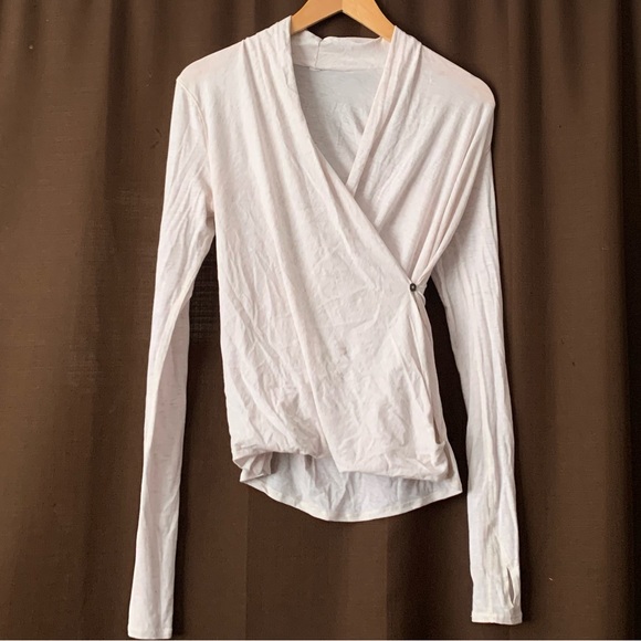 lululemon athletica Tops Lululemon Twist Open Front Long Sleeve